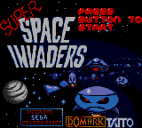 Super Space Invaders screenshot 3 for Sega Game Gear